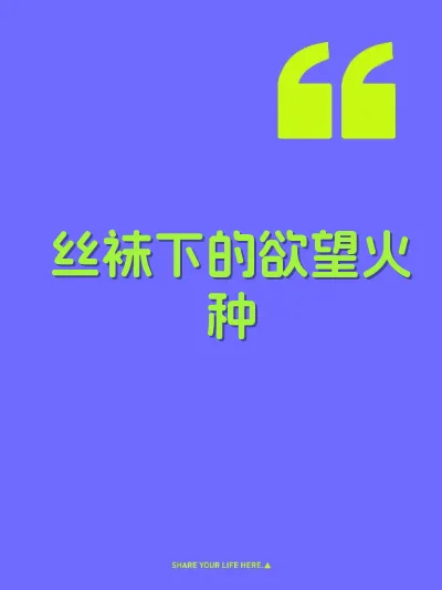 丝袜下的欲望火种 封面