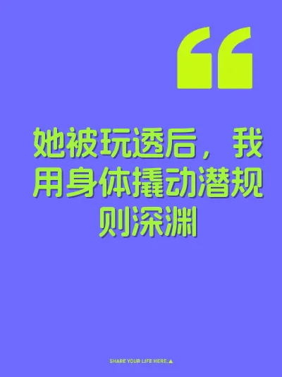 她被玩透后，我用身体撬动潜规则深渊 封面