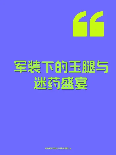 军装下的玉腿与迷药盛宴 封面