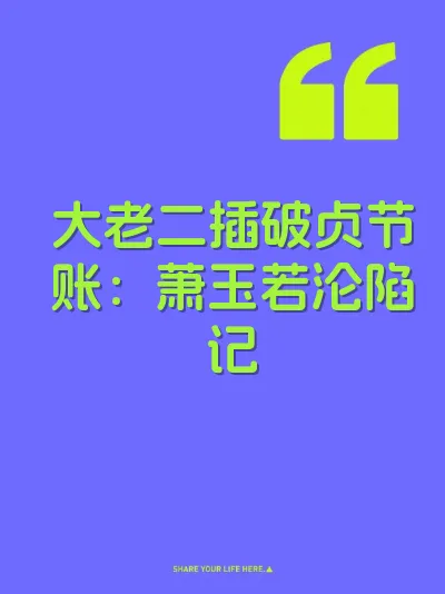 大老二插破贞节账：萧玉若沦陷记 封面