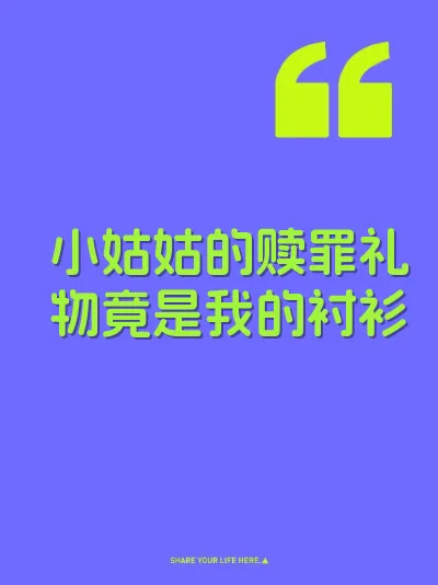 小姑姑的赎罪礼物竟是我的衬衫 封面
