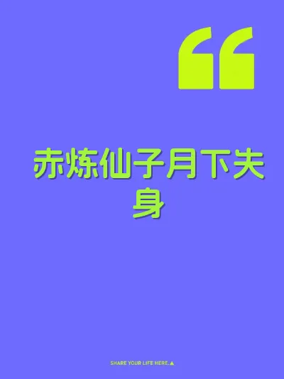 赤炼仙子月下失身 封面