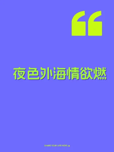夜色外海情欲燃 封面