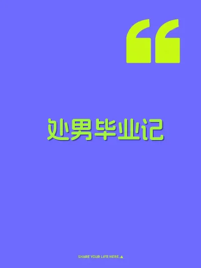 处男毕业记 封面