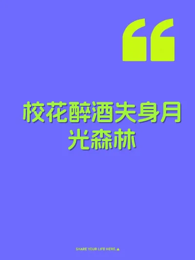 校花醉酒失身月光森林 封面