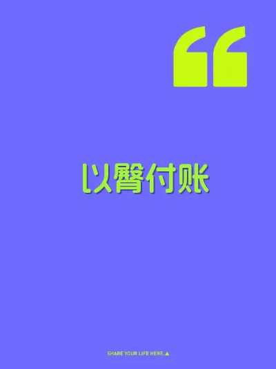 以臀付账 封面