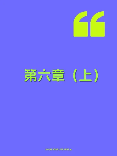 第六章（上） 封面