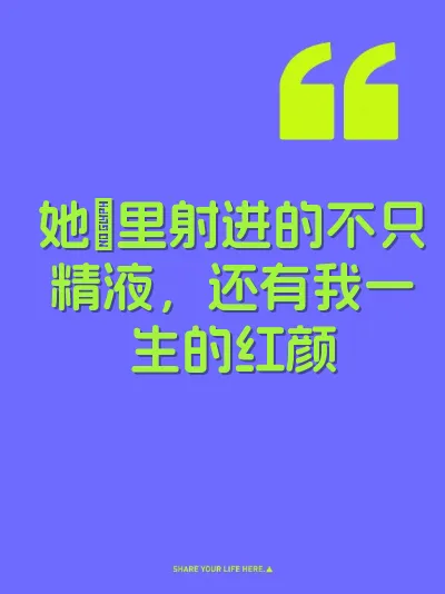 她屄里射进的不只精液，还有我一生的红颜 封面