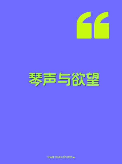 琴声与欲望 封面