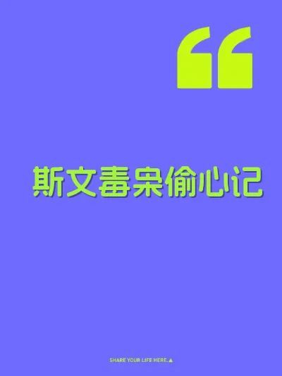 斯文毒枭偷心记 封面