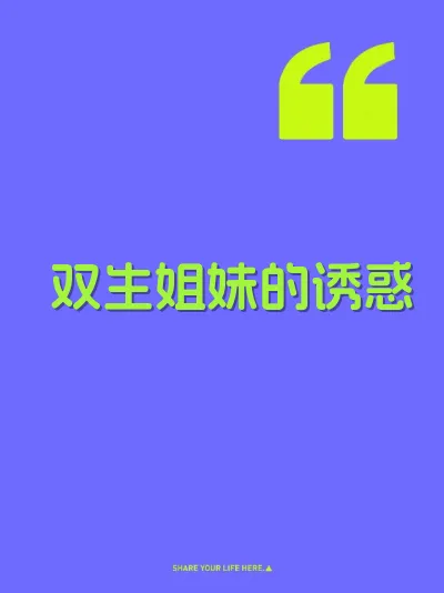 双生姐妹的诱惑 封面