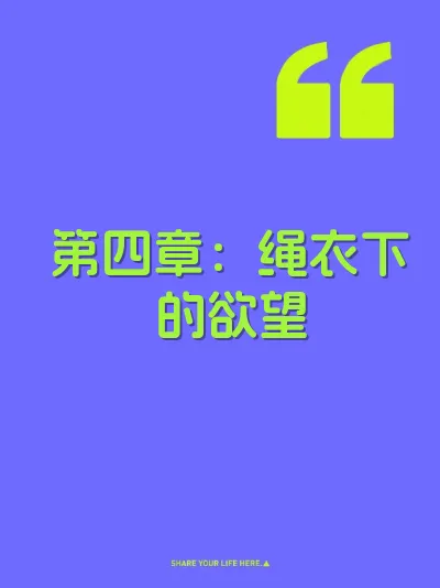 第四章：绳衣下的欲望 封面