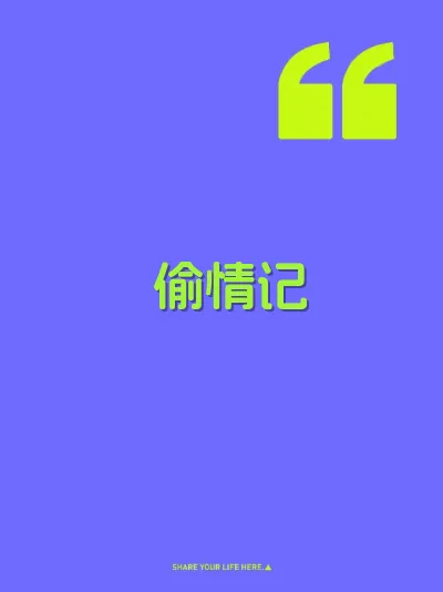 偷情记 封面
