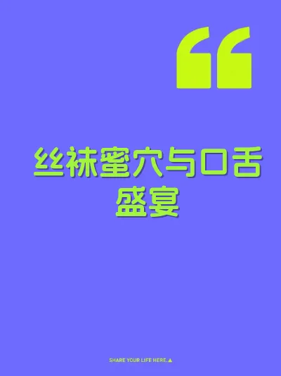 丝袜蜜穴与口舌盛宴 封面