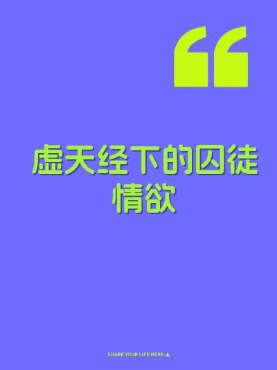 虚天经下的囚徒情欲 封面
