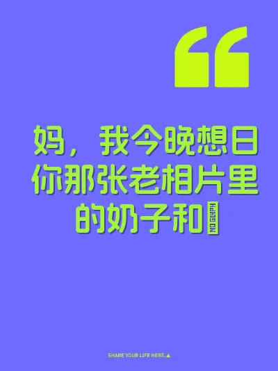 妈，我今晚想日你那张老相片里的奶子和屄 封面