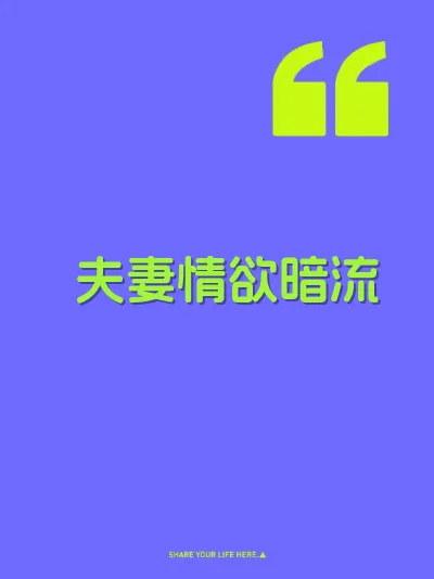 夫妻情欲暗流 封面
