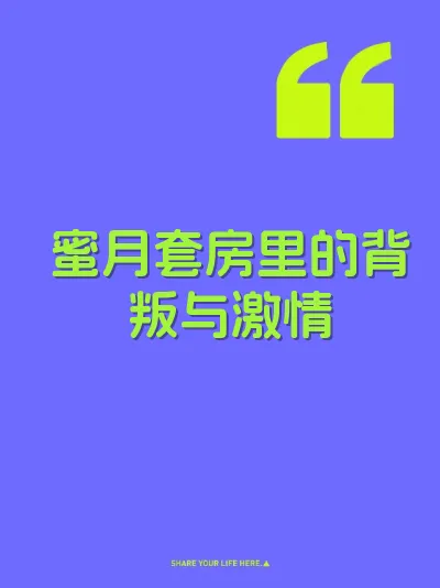 蜜月套房里的背叛与激情 封面