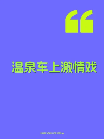 温泉车上激情戏 封面